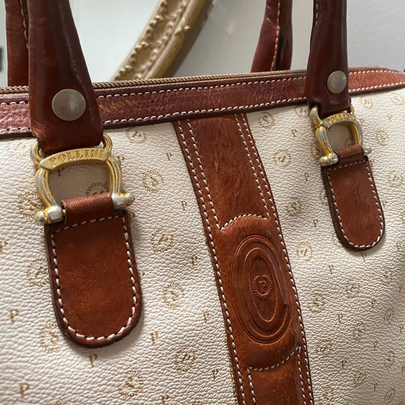 SOLD VNTG Pollini Doctor Satchel & Wallet - Picture 10 of 15
